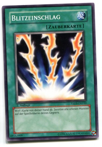 Blitzeinschlag - yu-gi-oh!,
