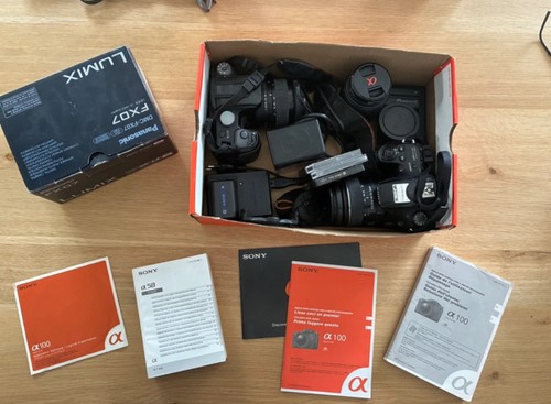 Konvolut kameras sony alpha - sony,