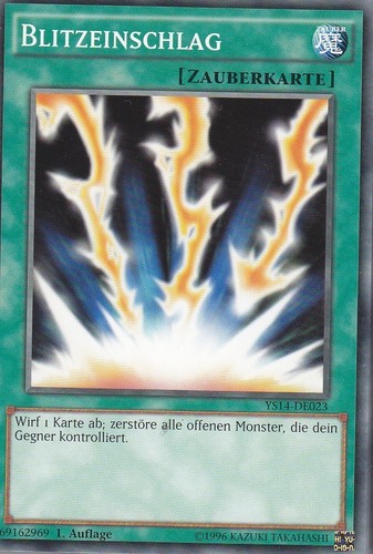 Blitzeinschlag common - yu-gi-oh,