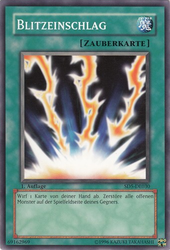 Blitzeinschlag c - yu-gi-oh,, blitzeinschlag,