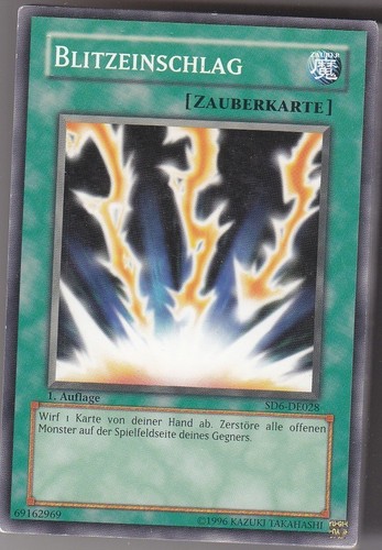 Blitzeinschlag common - yu-gi-oh,