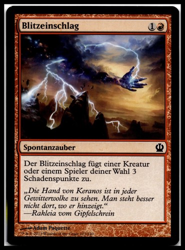 Blitzeinschlag theros 127 - blitzeinschlag,